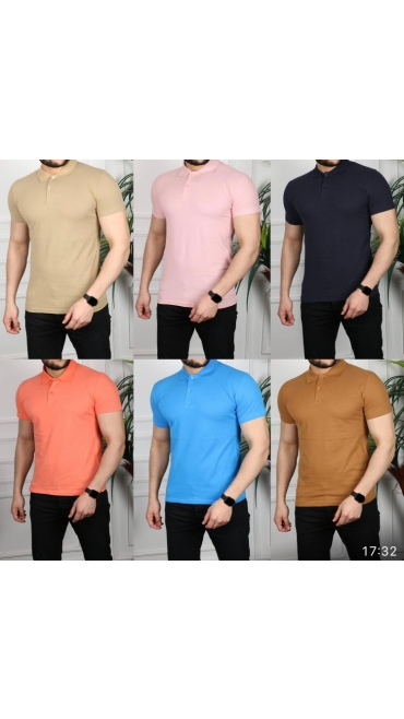 tricou polo barbati m-2xl 4/set