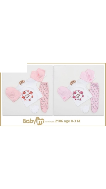 compleu bebe 0-3 luni 3/set