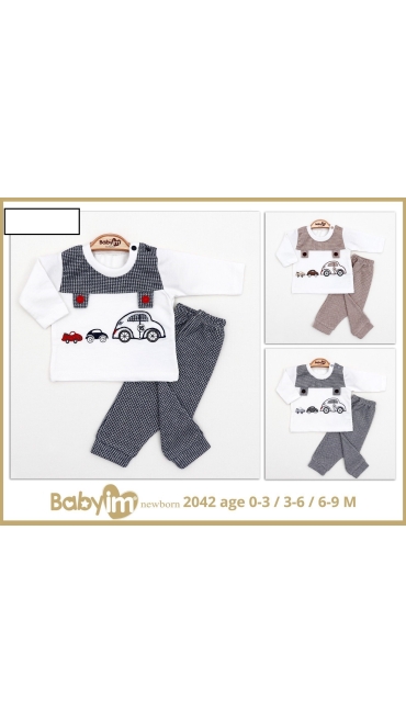 compleu bebe 0-6 luni 3/set