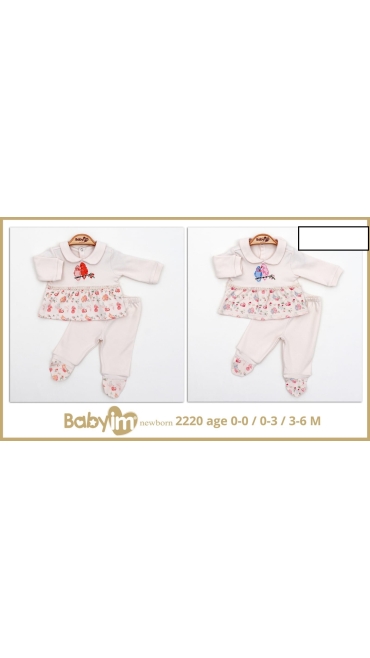 compleu bebe 0-9 luni 3/set