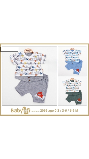 compleu bebe 0-9 luni 3/set