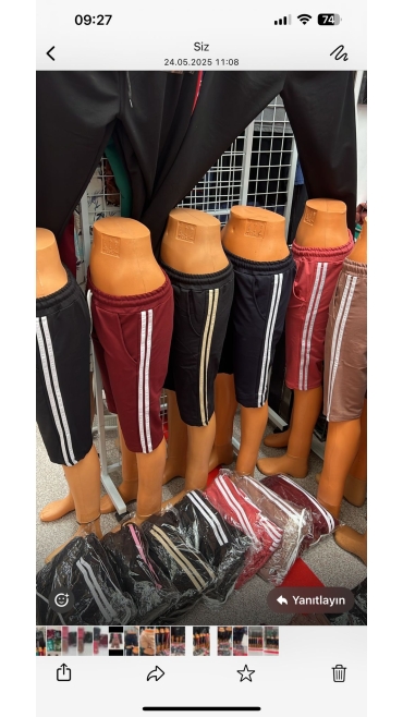 pantaloni 3/4 dama s-xl 5/set