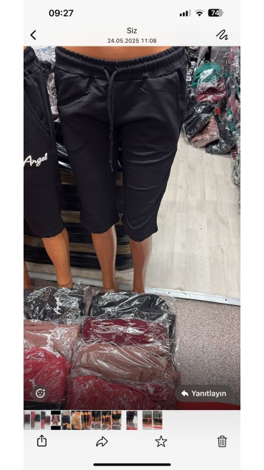 pantaloni 3/4 dama s-xl 5/set