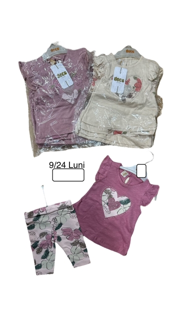 compleu fete 9-24 luni 4/set