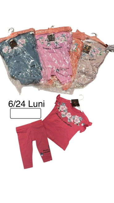 compleu fete 6-24 luni 4/set