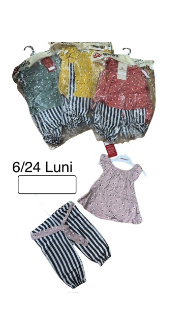 compleu fete 6-24 luni 4/set
