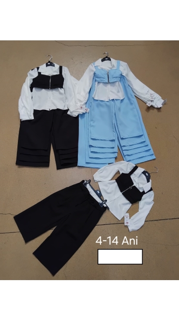 costum fete 4-14 ani 4/set