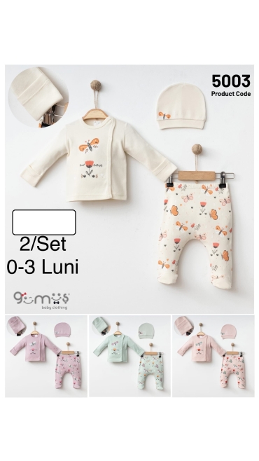 compleu bebe 0-3 luni 2/set