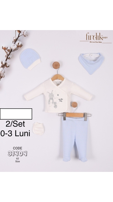 compleu bebe 0-3 luni 2/set