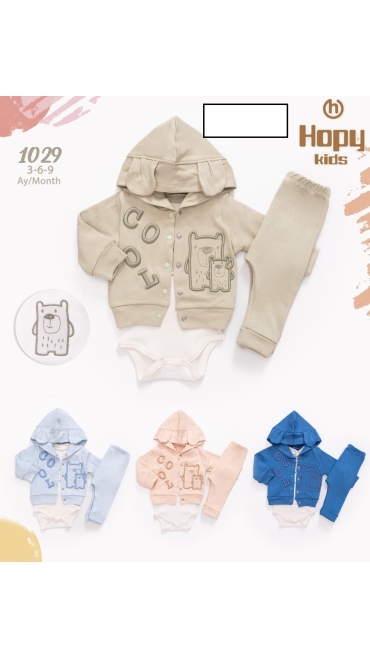 compleu bebe 3-9 luni 3/set