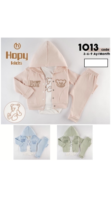 compleu bebe 3-9 luni 3/set