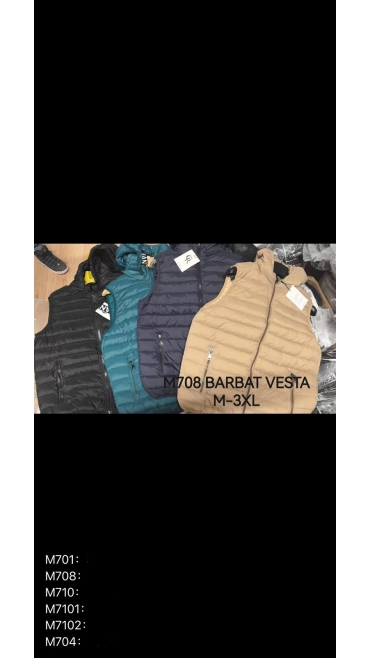 vesta barbati m-3xl 5/set
