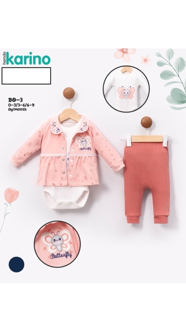 compleu bebe 0-9 luni 3/set