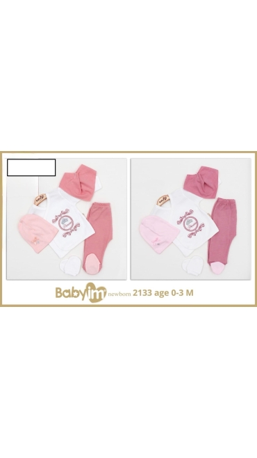 compleu bebe 0-3 luni 3/set