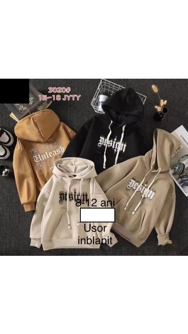 hanorac copii usor imblanit 8-12 ani 5/set