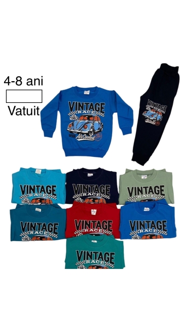 compleu baieti vatuit 4-8 ani 5/set