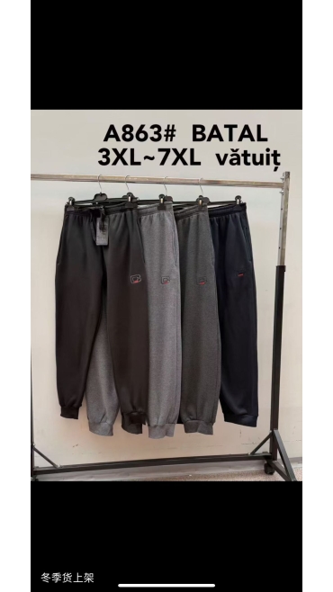 pantaloni trening barbati grosi batal 3xl-7xl 5/set