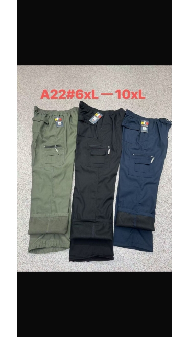 pantaloni barbati grosi 6xl-10xl 5/set