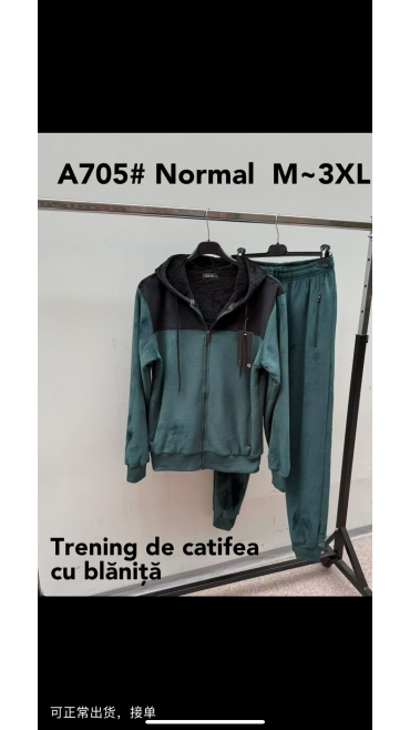trening barbati catifea imblanit m-3xl 5/set