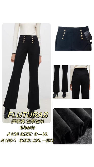 pantaloni dama s-xl 6/set