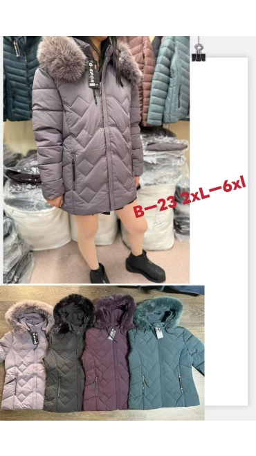 geaca dama blana 2xl-6xl 5/set