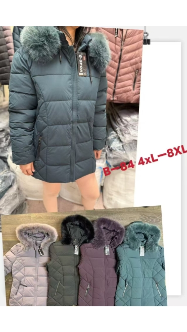 geaca dama blana 4xl-8xl 5/set