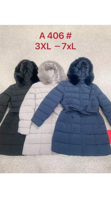 geaca dama blana 3xl-7xl 5/set