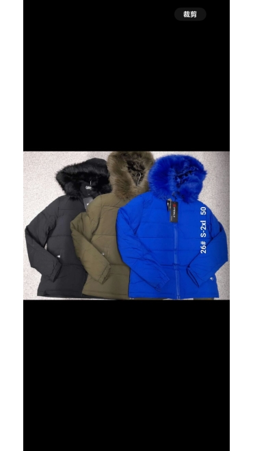 geaca dama blana groasa s-2xl 5/set