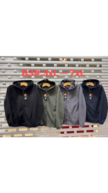 hanorac barbati blana 3xl-7xl 5/set