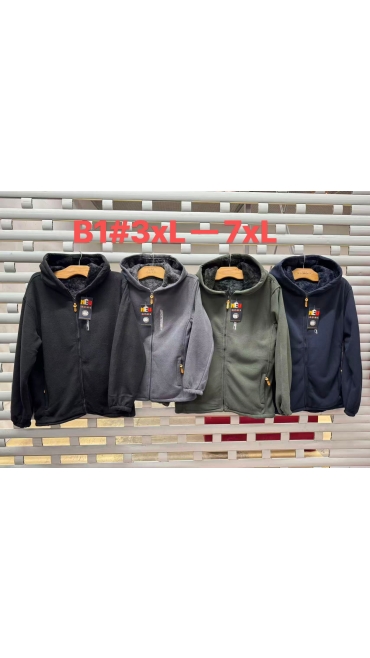hanorac barbati blana 3xl-7xl 5/set