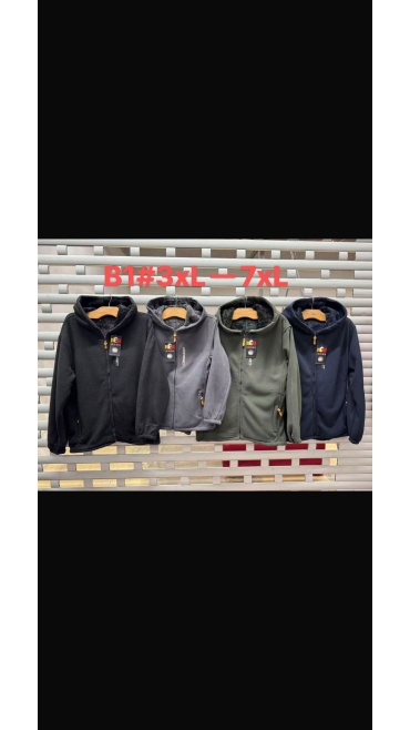 hanorac barbati blana 3xl-7xl 5/set