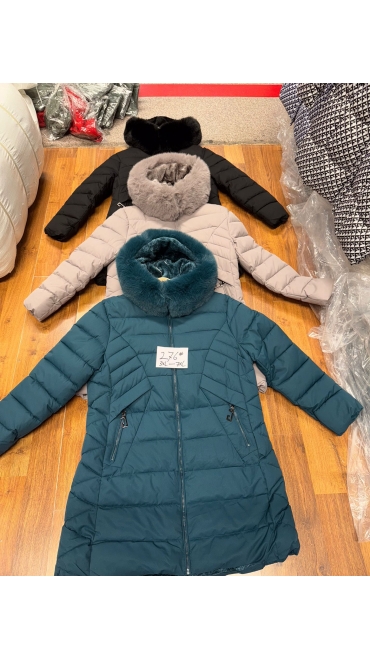 geaca dama blana 3xl-7xl 5/set