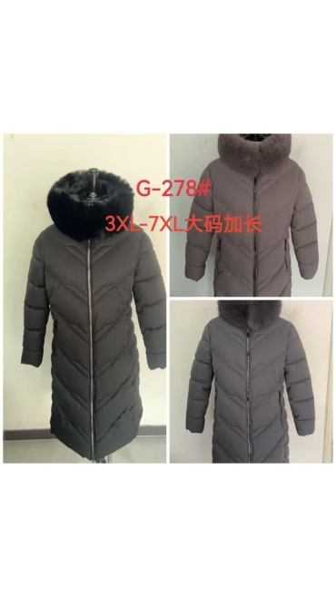 geaca dama blana 3xl-7xl 5/set