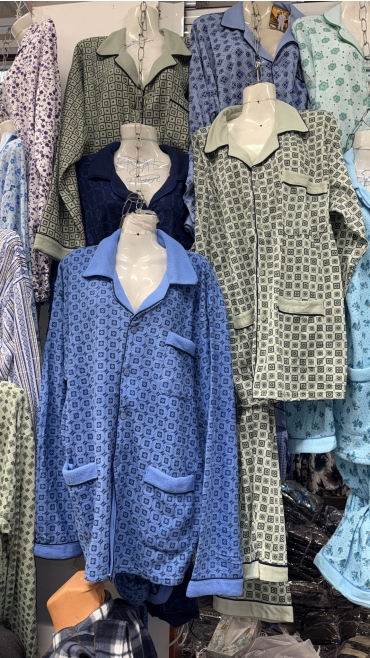 pijama groasa barbati xl-5xl 5/set
