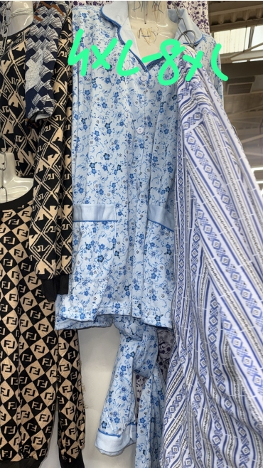pijama dama groasa batal 4xl-8xl 5/set