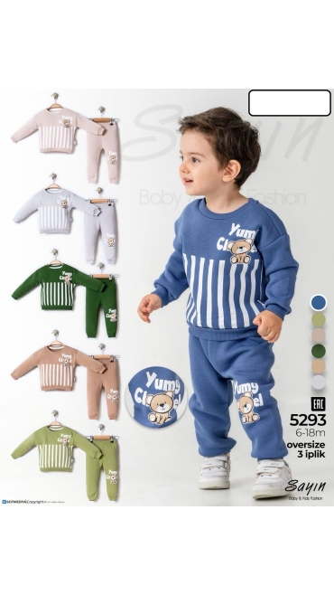 compleu copii 6-18 luni 3/set