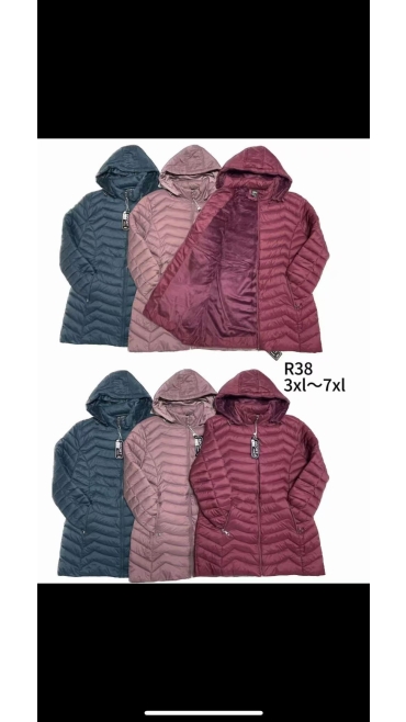 geaca dama blana 3xl-7xl 5/set