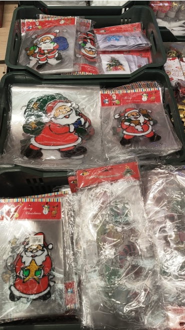 sticker craciun 12/set