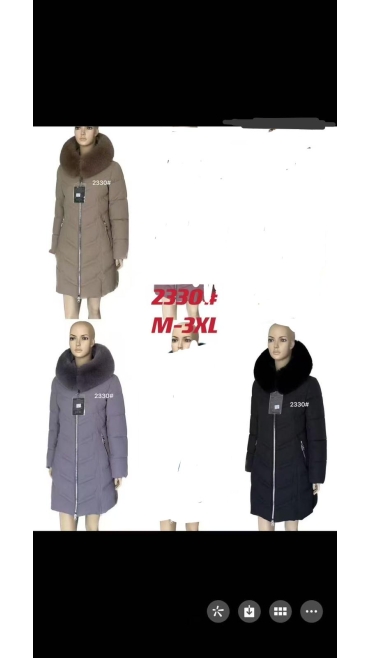 geaca dama groasa m-3xl 5/set