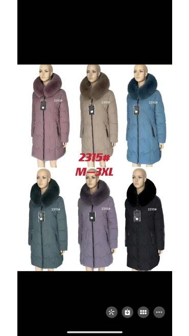 geaca dama groasa m-3xl 5/set