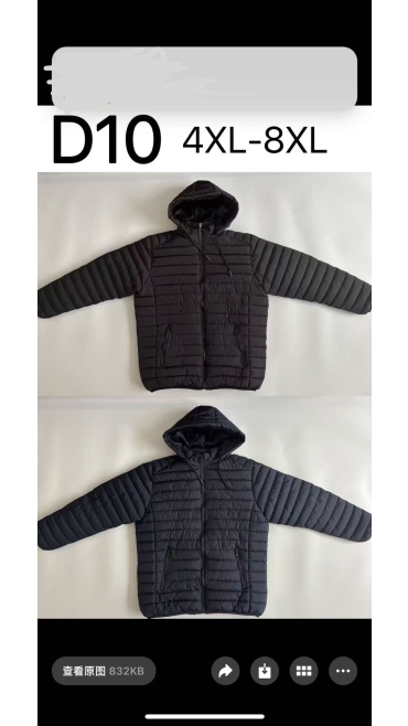 geaca barbati blana 4xl-8xl 5/set