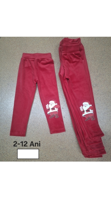 pantaloni copii craciun 2-12 ani 5/set