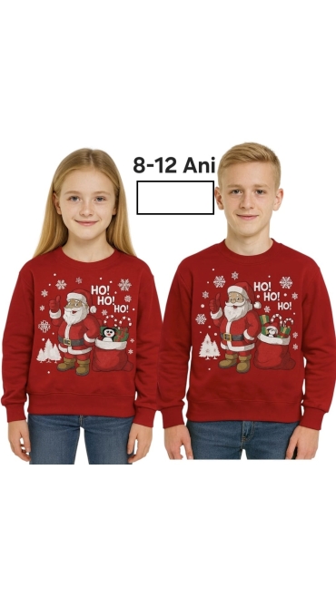 bluza copii craciun 8-12 ani 5/set