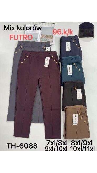 pantaloni dama grosi batal 7xl-11xl (2 buc fiecare cul) 5/set
