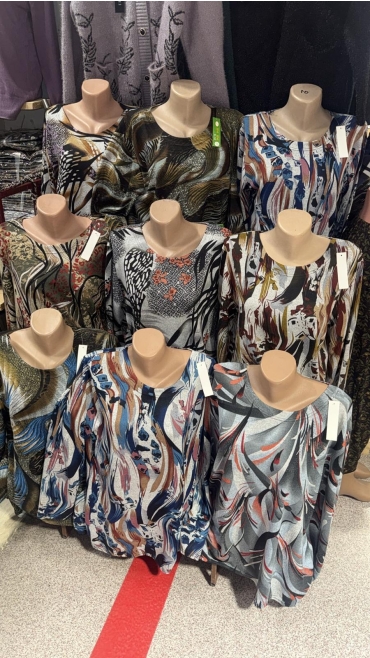 bluza dama xl-5xl 5/set