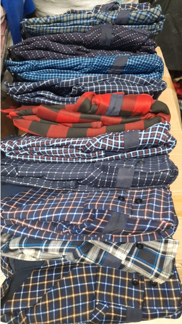 camasa barbati batal catifea cu captuseala 5/set