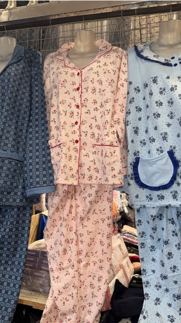 pijama dama groasa xl-5xl 5/set