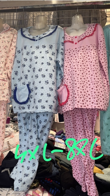 pijama dama groasa 4xl-8xl 5/set