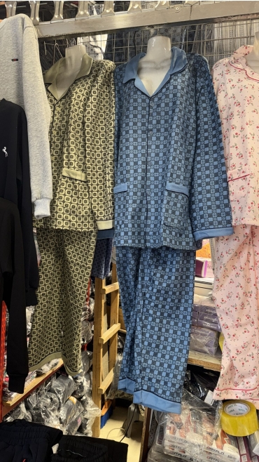 pijama barbati groasa xl-5xl 5/set