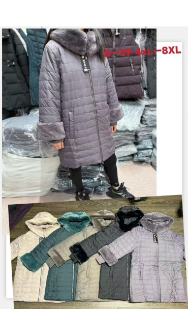 geaca groasa dama 4xl-8xl 5/set